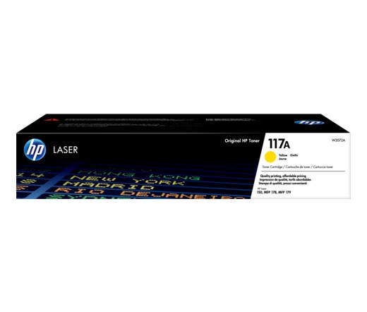 HP Toner W2072 (117A) toner 700 oldal sárga