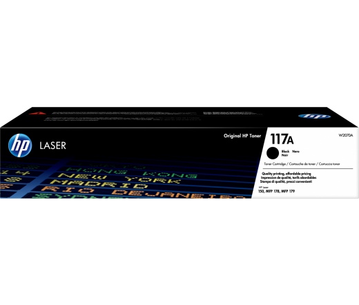 HP Toner W2070 (117A) toner 1000 oldal fekete