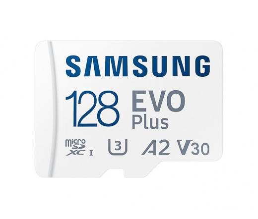 SAMSUNG EVO Plus 2021 microSDXC 128GB + adapter