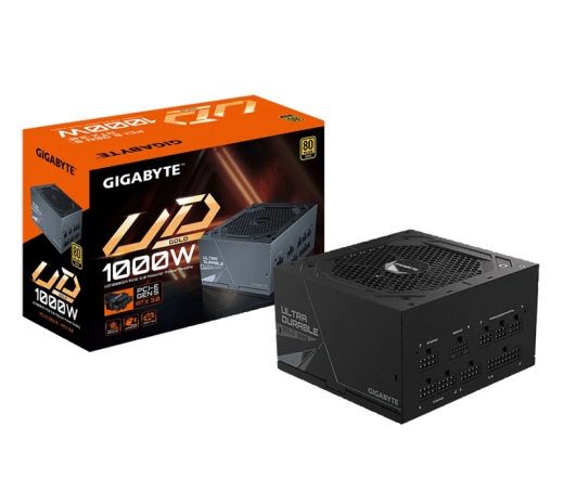 GIGABYTE Ultra Durable 80Plus Gold Modular PCIe5.0 1000W rev 2.0