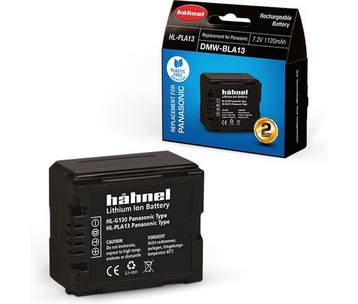 HAHNEL HL-PLA13 akkumulátor (Panasonic DMW-BLA13 1120 mAh)