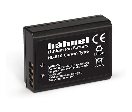 HAHNEL HL-E10  akkumulátor (Canon LP-E10 1080 mAh)