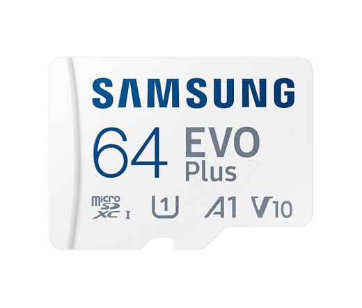 SAMSUNG EVO Plus 2021 microSDXC 64GB + adapter