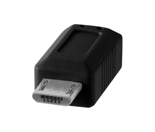 TetherPro USB-C to 2.0 Micro-B 5-Pin, (4.6m) BLK