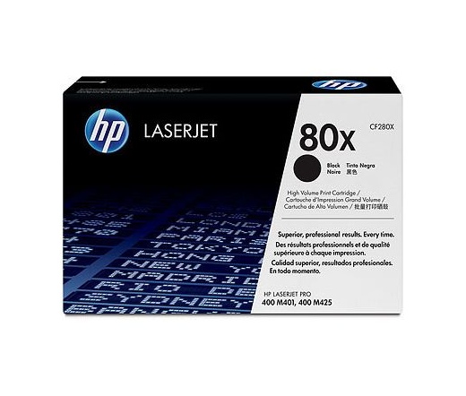 Toner HP No80X Nagy Fekete (CF280X)