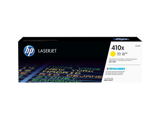 Toner HP No410X Yellow (CF412X)