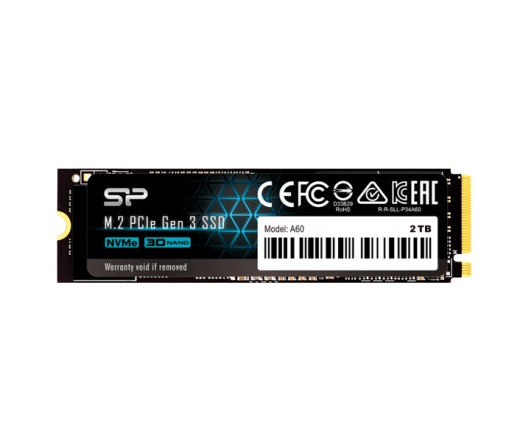 SSD M.2 SILICON POWER 2048GB A60 NVMe 1.3 (2200MB/s | 1600MB/s)