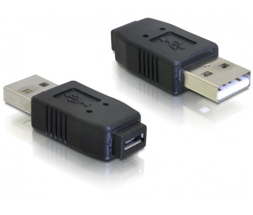 DELOCK Adapter USB micro-A+B female to USB2.0-A male (65029)