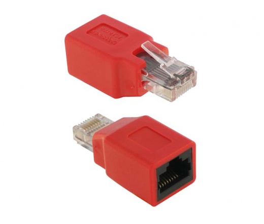 DELOCK Adapter RJ45 Crossover male - female (patch->crosslink) (65025)