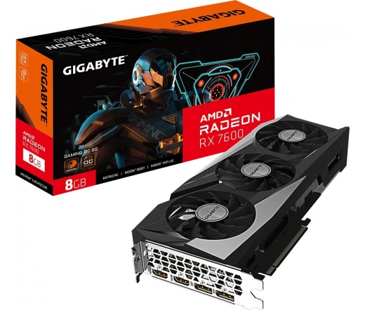 GIGABYTE Radeon RX 7600 Gaming OC 8G