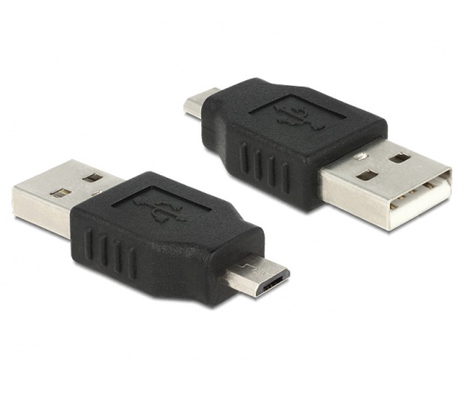 DELOCK Adapter USB-A male > USB micro-B male