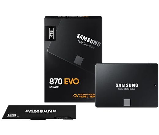 SSD SATA 2,5" SAMSUNG 4TB 870 EVO Series