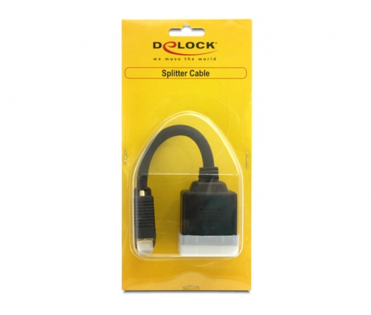 DELOCK Adapter VGA male to 2x VGA female (65060)