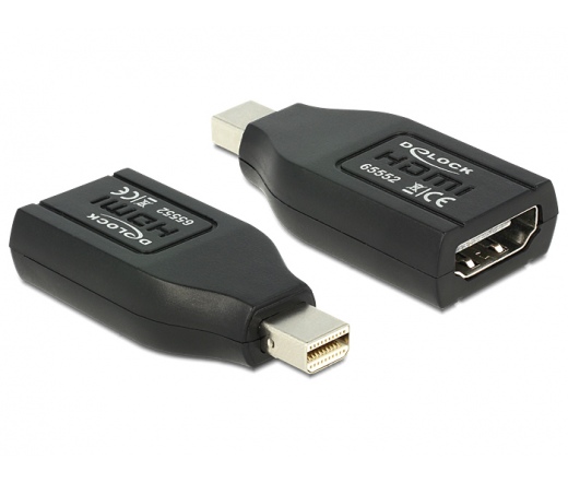 DELOCK Adapter mini Displayport male > HDMI female (65552)