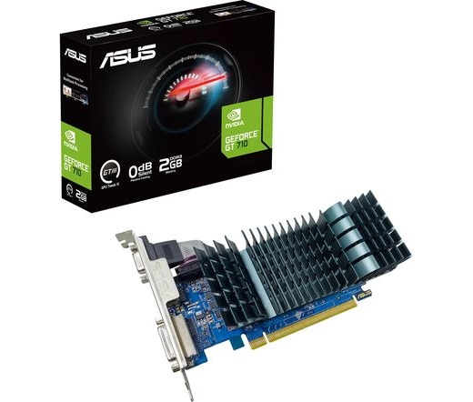 ASUS GeForce GT 710 2GB DDR3 Evo LP Silent