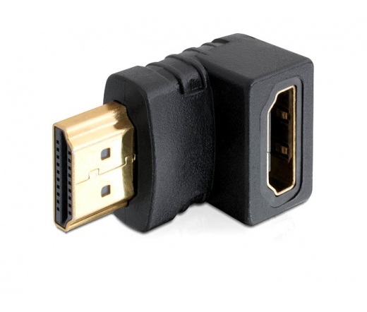 DELOCK Adapter HDMI male > HDMI female 90° down (65071)