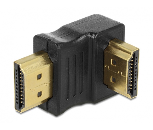 DELOCK Adapter HDMI male > HDMI male 90° down (65073)