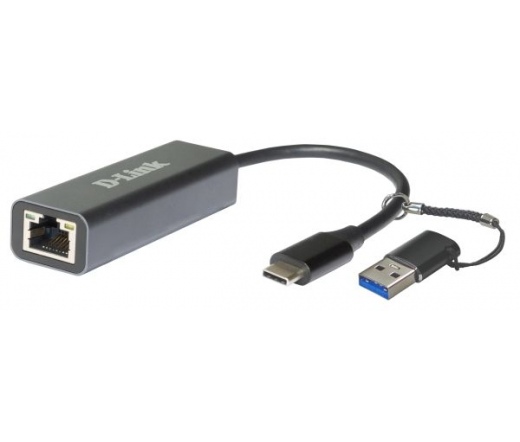 D-LINK USB-C/A to 2.5 Gigabit Ethernet Network Adapter