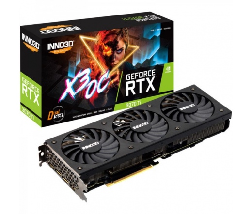 INNO3D GeForce RTX 3070 Ti X3 OC 8GB GDDR6X