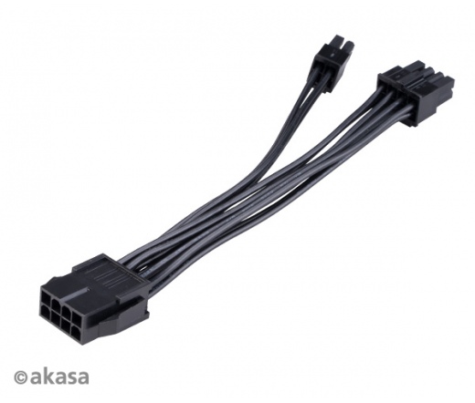 AKASA 8-Pin to 8+4 pin Power Adapter Cable