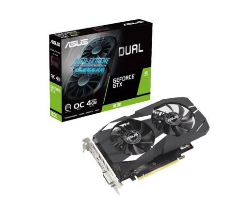 ASUS Dual GeForce GTX 1630 OC Edition 4GB GDDR6