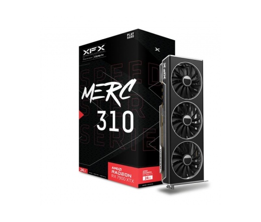 XFX Speedster Merc 310 AMD Radeon RX 7900 XTX Black Edition 24GB GDDR6