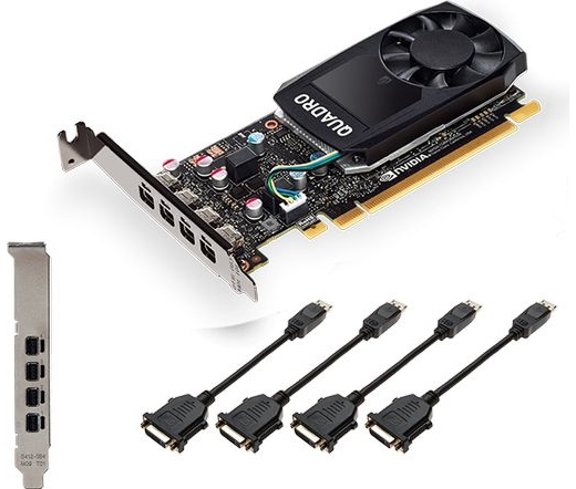 VGA PNY Quadro P1000 V2 4GB GDDR5 4xDP