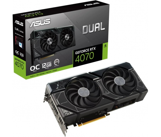 ASUS Dual GeForce RTX 4070 OC Edition 12GB GDDR6X