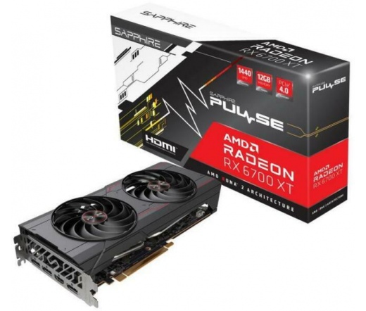 SAPPHIRE Pulse Radeon RX 6700 XT OC 12GB