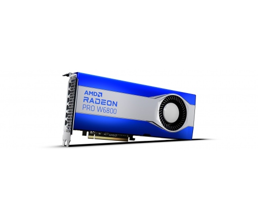 AMD Radeon Pro W6800 PCIe 4.0 x16 32GB GDDR6 256-bit 6x Mini-DisplayPort 1.4 with DSC