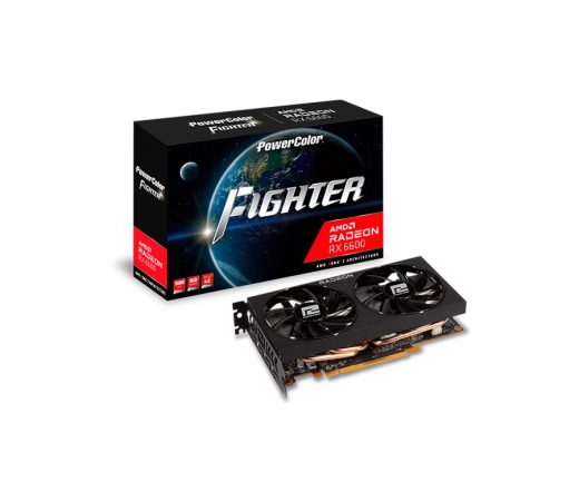 POWERCOLOR Fighter AMD Radeon RX 6600 8GB GDDR6