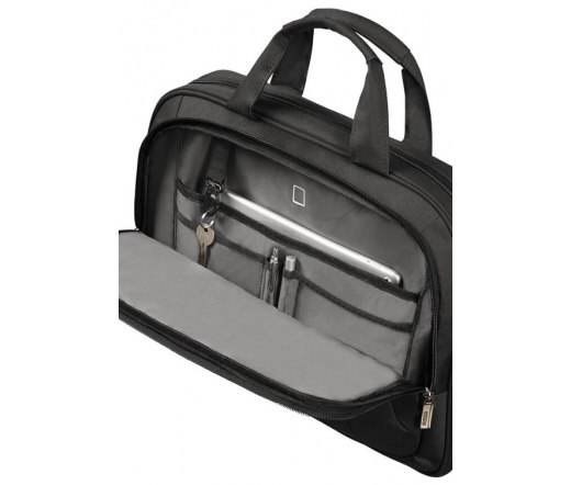 Samsonite Laptop táska AT WORK  Laptop Bag 15.6"  fekete/narancs