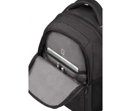 Samsonite Hátizsák AT WORK  Laptop Backpack 15.6"  fekete/narancs