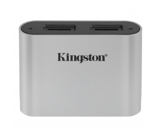 KINGSTON USB3.2 Gen1 Workflow Dual-Slot microSDHC/SDXC UHS-II Card Reader