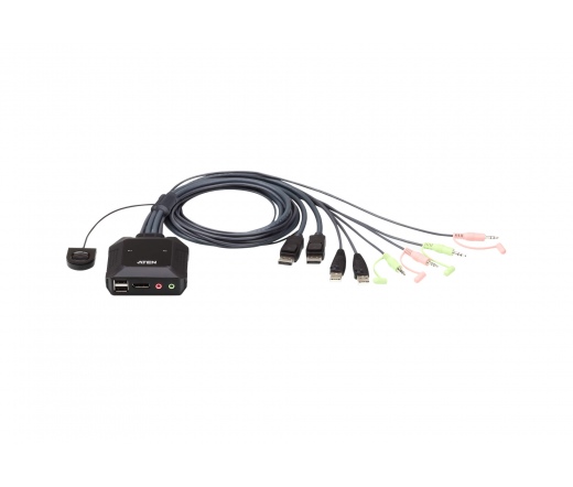 ATEN KVM Switch 2PC USB DP