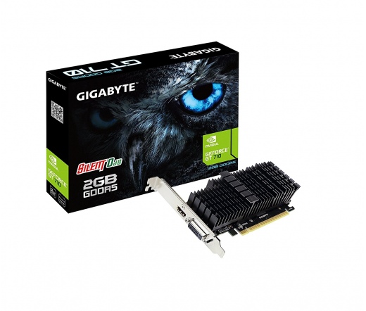 VGA GIGABYTE GT710 Silent 2GB DDR5