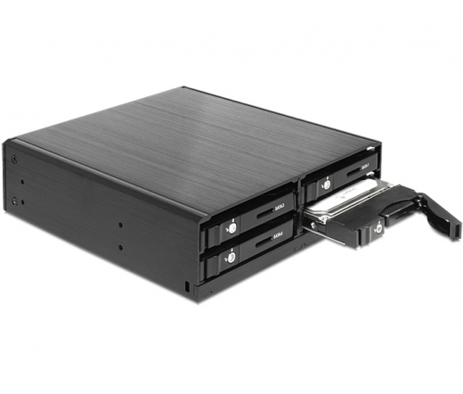 DELOCK 5.25” Mobile Rack for 4 x 2.5” SATA HDD / SSD (47220)