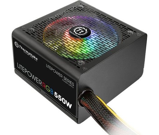 Thermaltake Litepower RGB ATX gaming tápegység 550W BOX