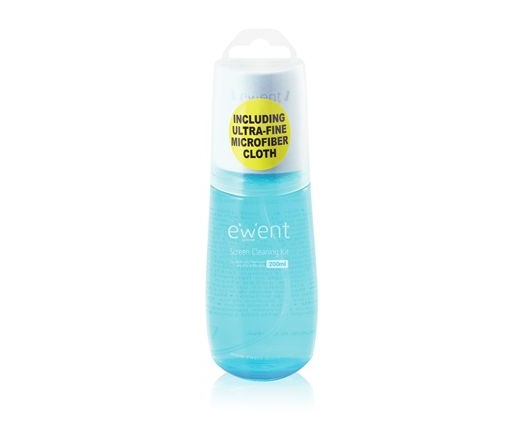 Ewent Cleaning Fluid 200ml + cleaning cloth [ EW5671 ]