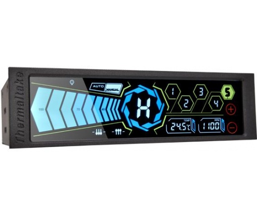 ELŐLAPI PANEL THERMALTAKE Commander FT Fan Kontroller touchscreen fekete