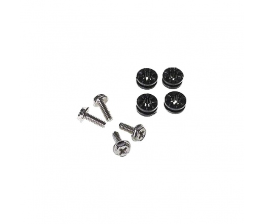 Lamptron HDD Rubber Screws PRO - Pure Fekete