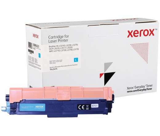 XEROX Everyday Toner Cyan replacement for Brother TN-247C 2300old