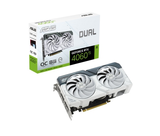 ASUS Dual GeForce RTX 4060 White OC Edition 8GB GDDR6