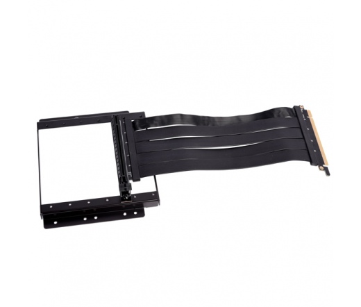 LIAN LI O11 Dynamic Riser Card + PC slot cover PCIe 4.0 - fekete