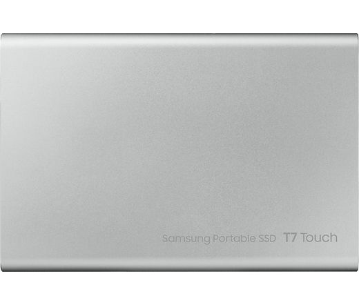 Samsung 500GB USB 3.2 (MU-PC500S/WW) ezüst ujjlenyomatolvasós T7 Touch külső SSD