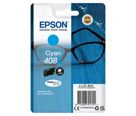 EPSON DURABrite Ultra 408XL Cyan