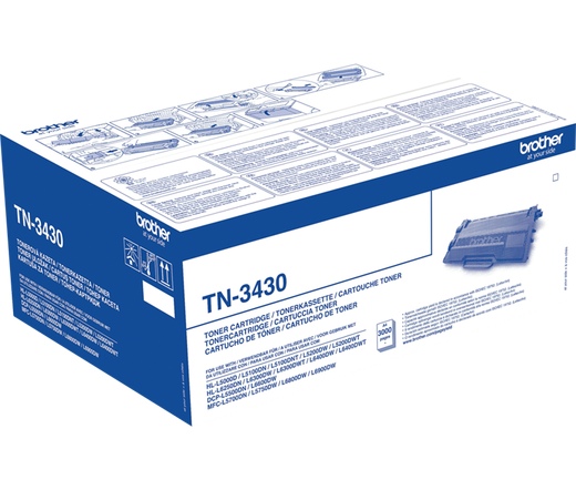 Toner Brother TN3430 Black