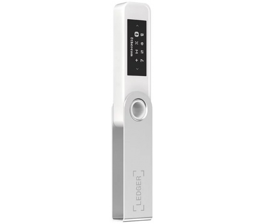 Ledger Nano S - Crypto Hardware Wallet Mystic white