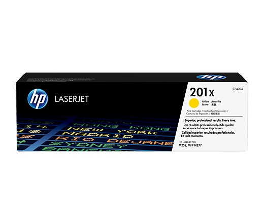 Toner HP 201X Yellow (CF402X)