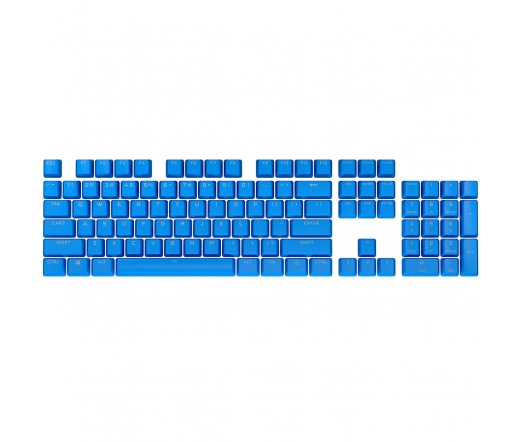 CORSAIR PBT DOUBLE-SHOT PRO Keycap Mod Kit - 104-Key, NA Layout, ELGATO Blue